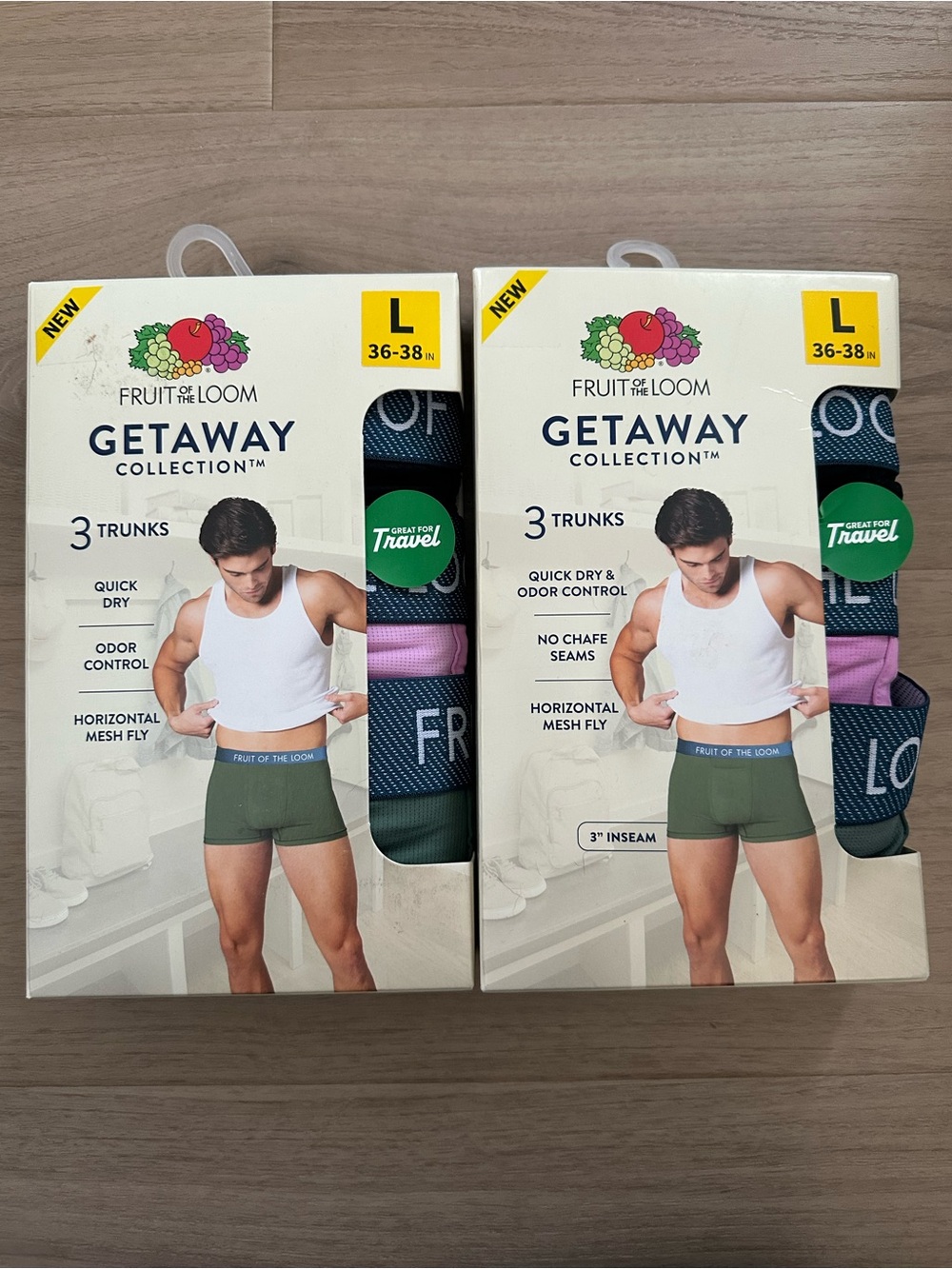 Fruit of the Loom Men’s Underwear Trunks